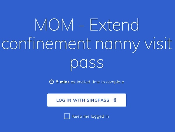 extension of short term visit pass mom